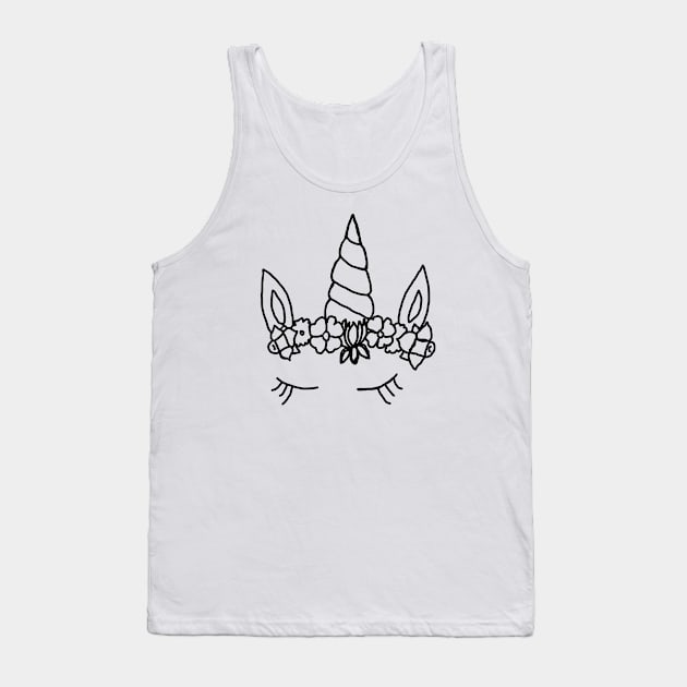 Unicorn eyes Tank Top by shellTs